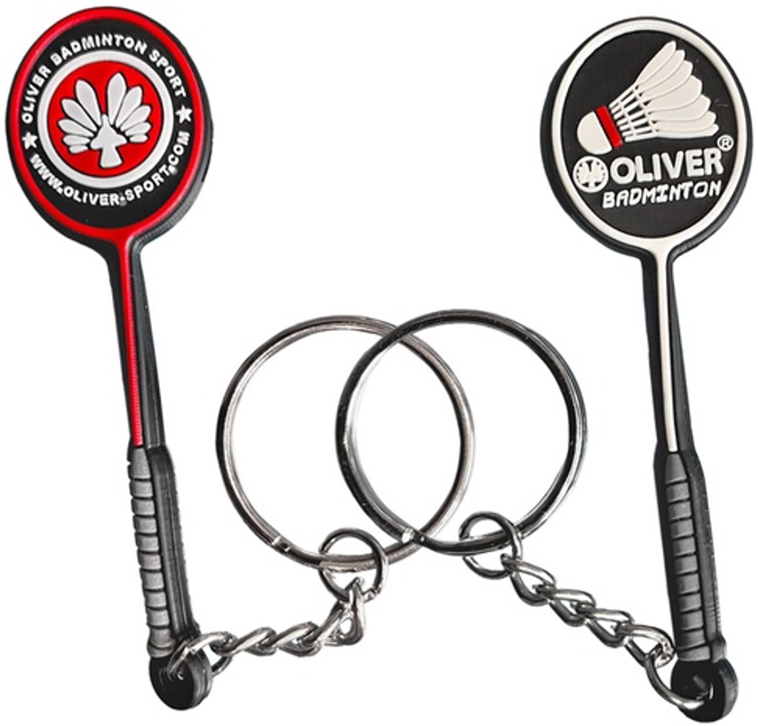 Oliver badminton sleutelhangers - 2 stuks