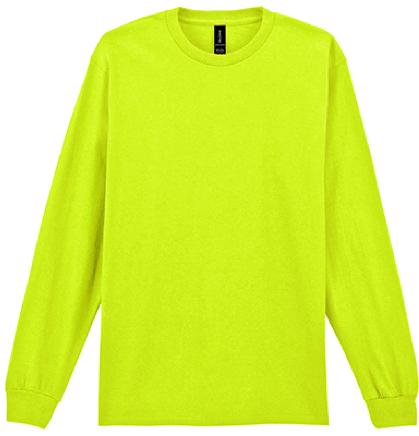 Gildan - Ultra Cotton™ Long Sleeve T-Shirt - Safety Green - 3XL