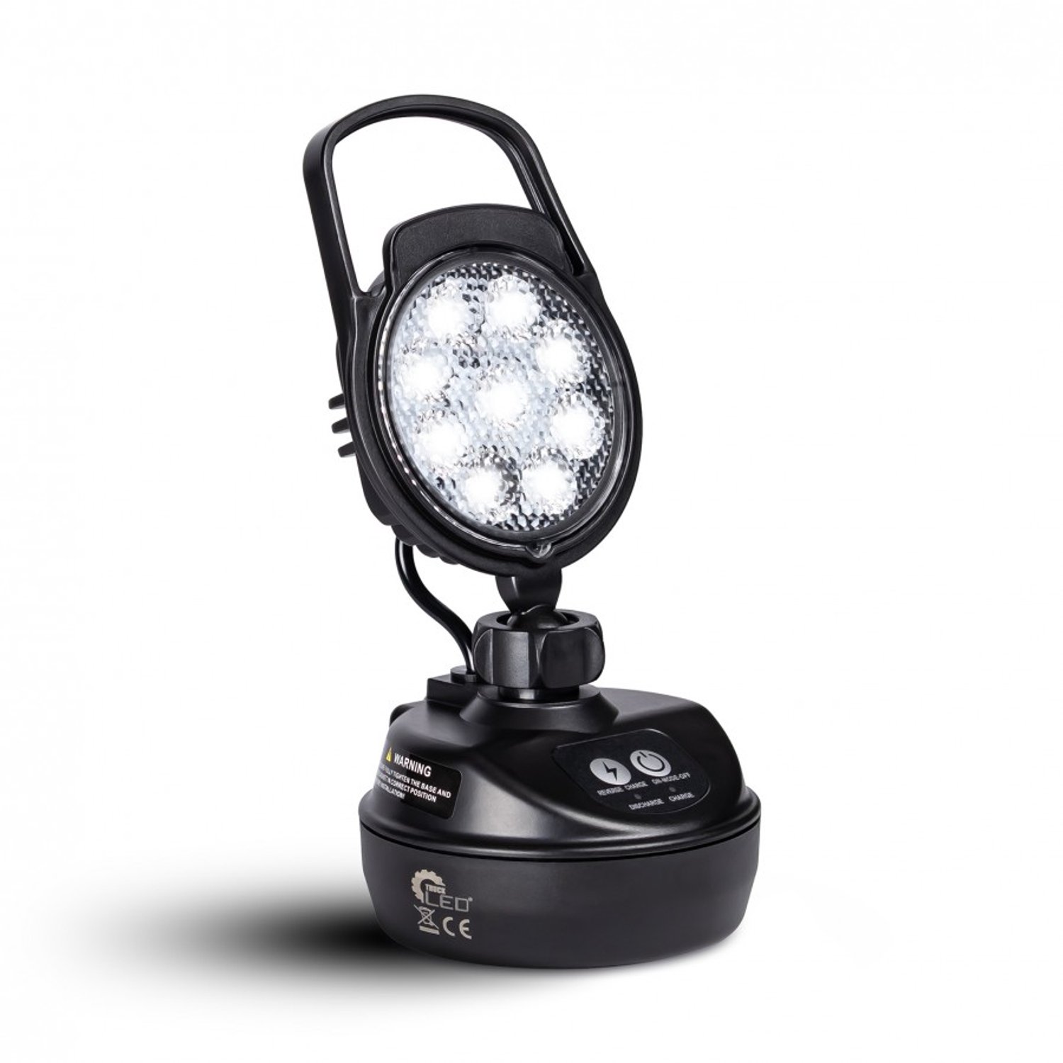 Led werklamp met magneetvoet - powerbank - batterij - oplaadbaar 4400mAH