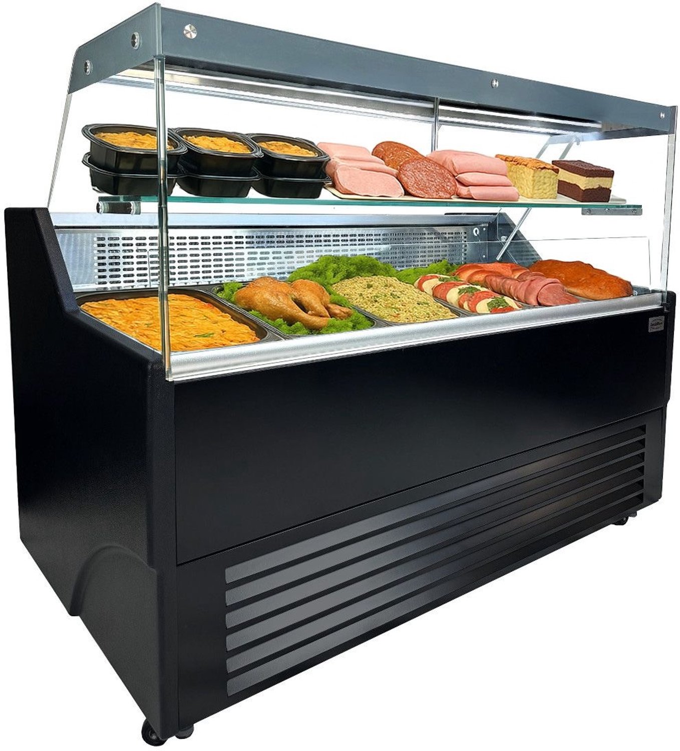 Combisteel KOELVITRINE WESLEY 1.5 - CombiSteel 7090.0090 - Horeca & Professioneel Grijs