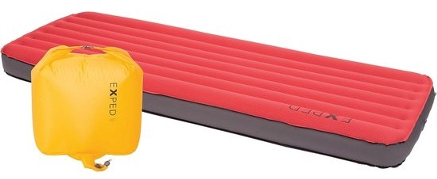 Extra dikke kampeermat met Texpedloft-isolatie voor comfortabel slapen