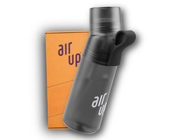 Air Up Drinkfles antraciet starterskit - 650 ml Bottle - Inclusief 3 pods - starterskit - hydraterend - Air up fles - geurwater - vegan - bio