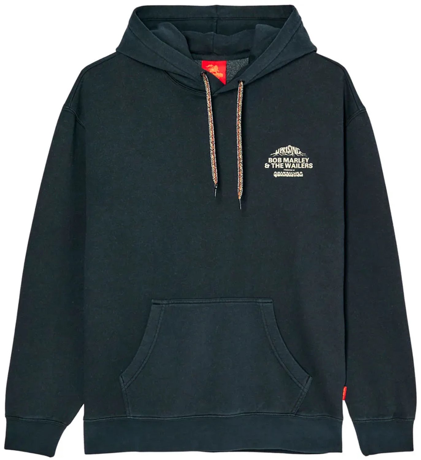 Quiksilver Bob Marley Concert Hoodie XL Man Zwart