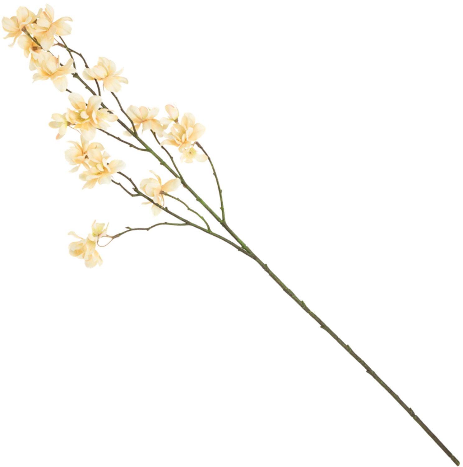 Kunstbloem kersenbloesem 82cm creme