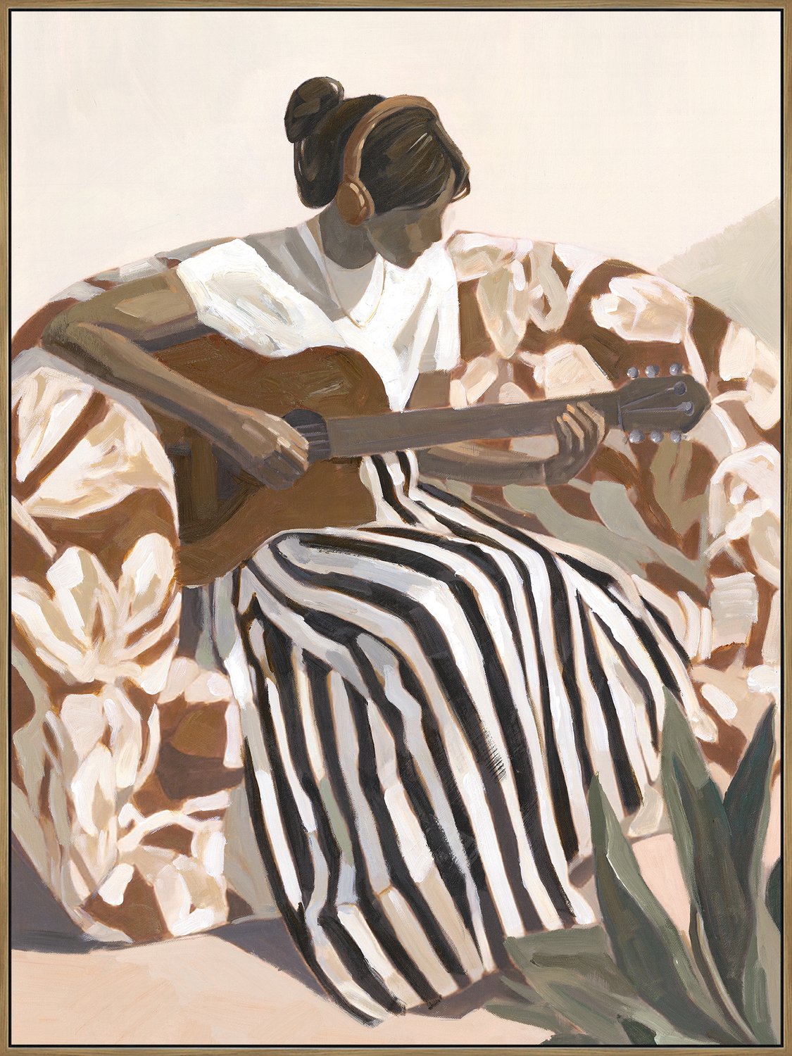 Schilderij gitaar