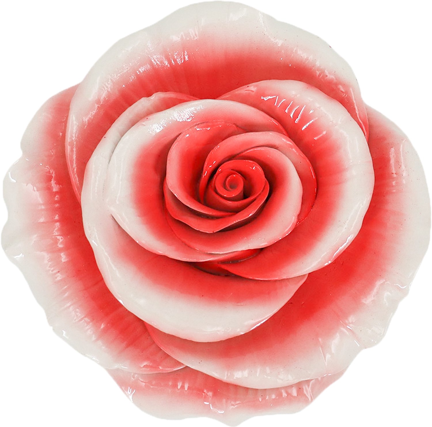 Wanddecoratie bloem roos