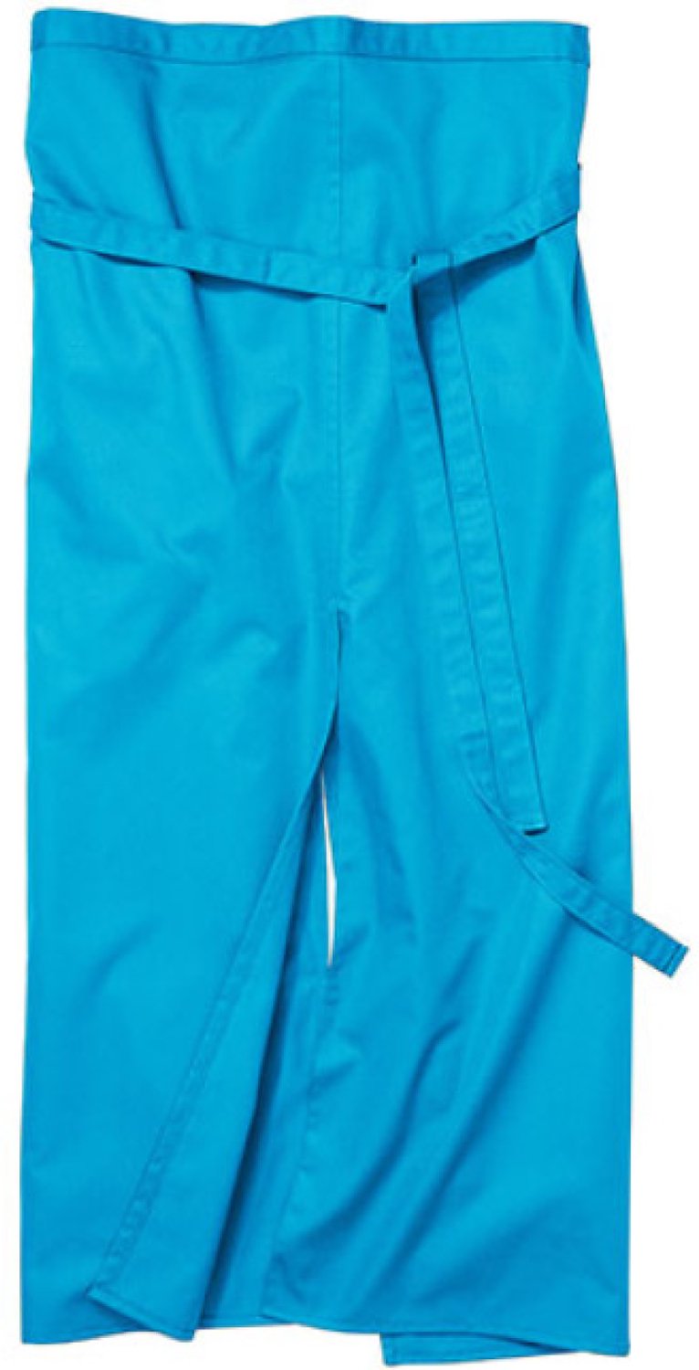 CG Workwear Slit Apron Milano 100 x 100 cm CGW110 - Turquoise - 100 x 100 cm
