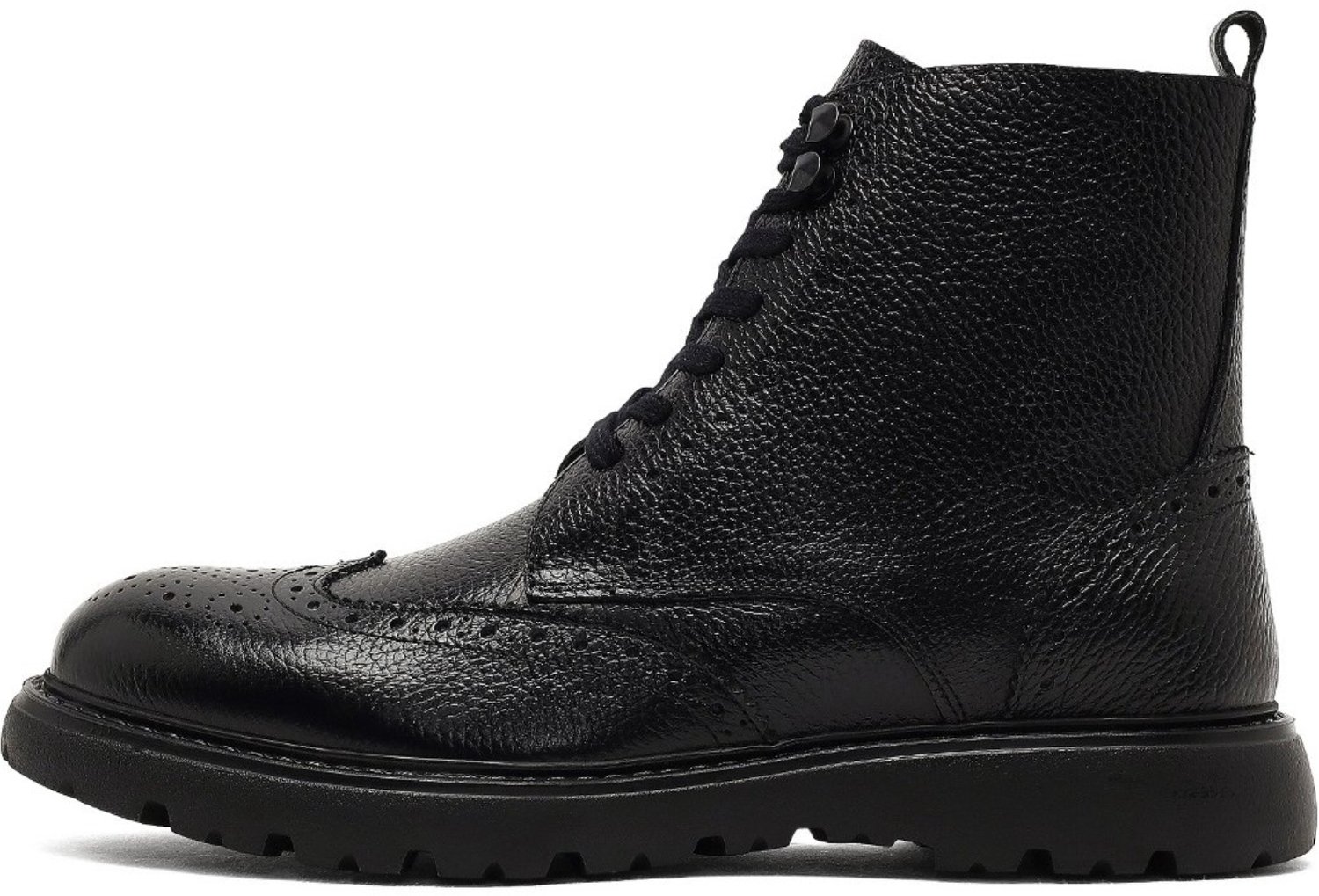 DERIMOD Ankle Boots Leather Ankle Boots