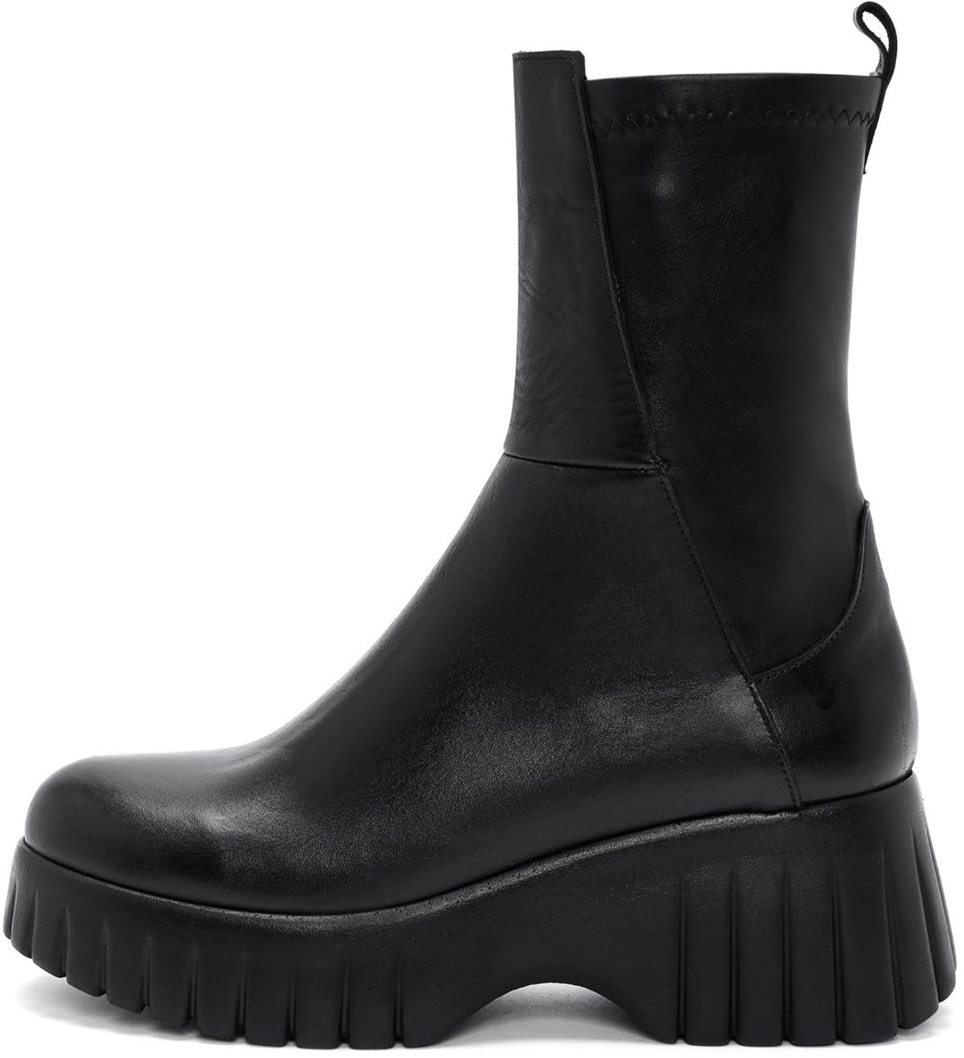 DERIMOD Ankle Boots Leather Ankle Boots