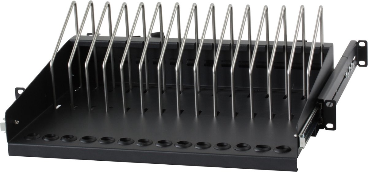 Techly I-CABINET-TRAY14BK rack-toebehoren Rekschap