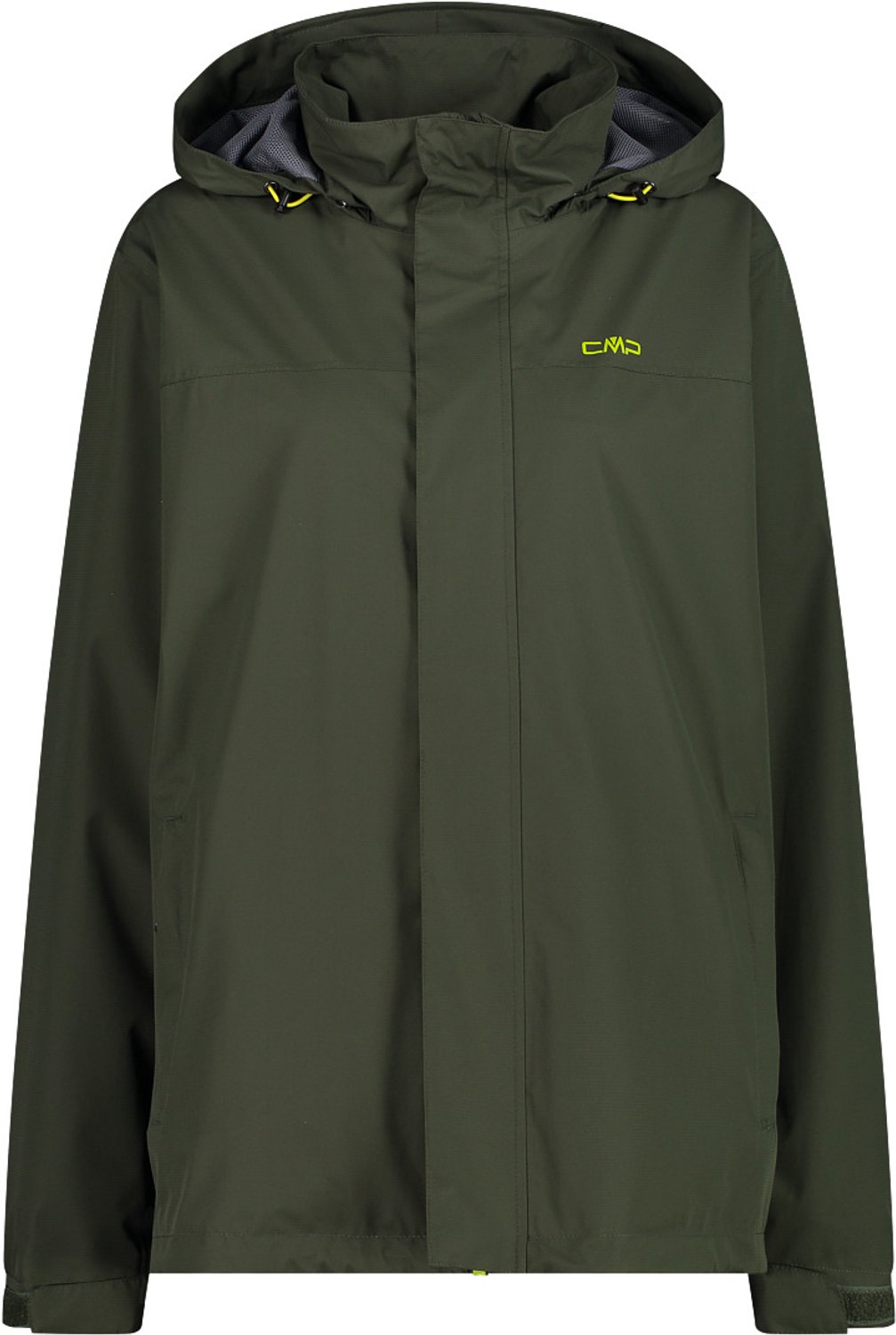 Waterdichte jas met capuchon CMP Snaps Oliegroen