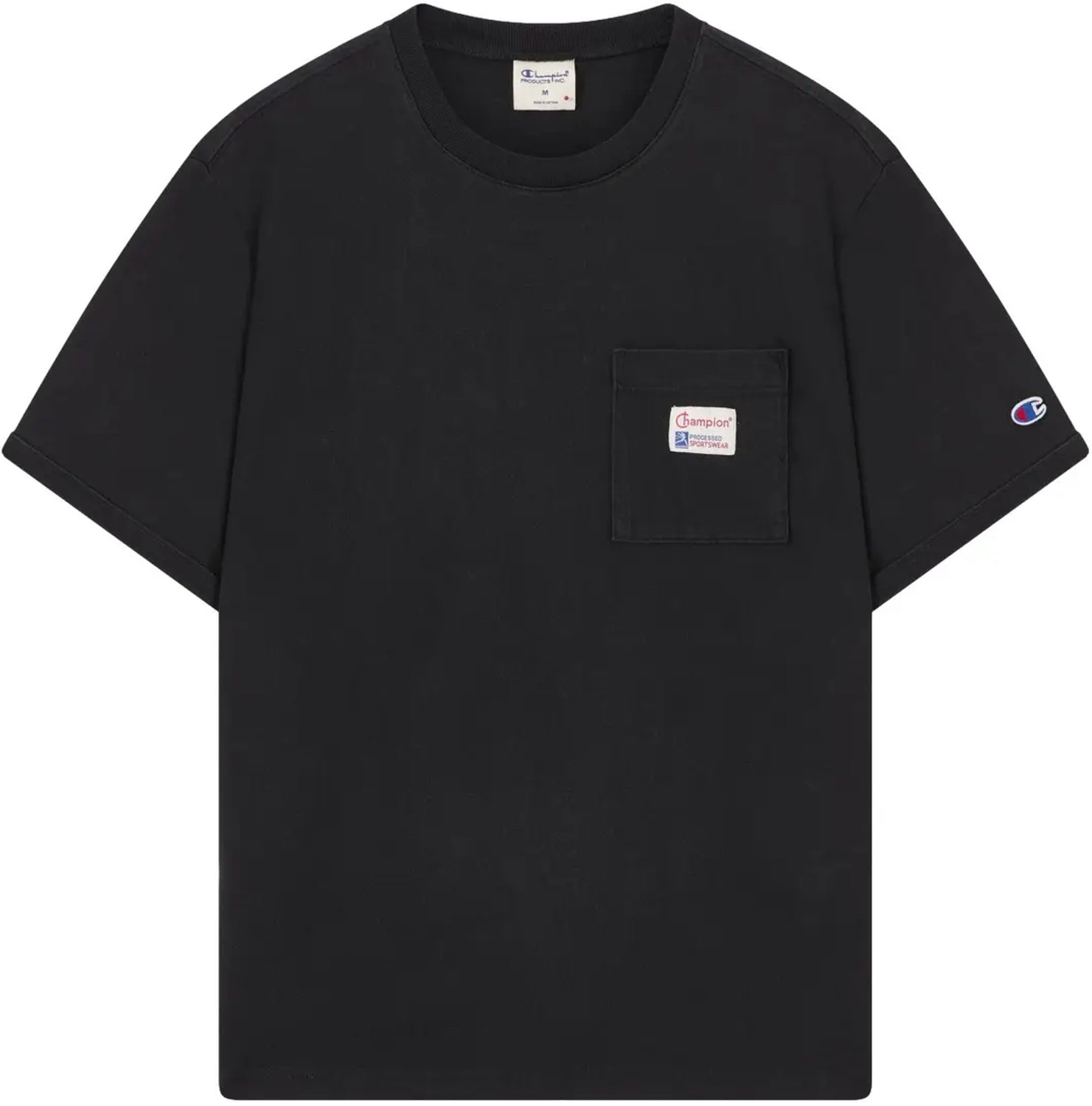 T-shirt Champion Zwart