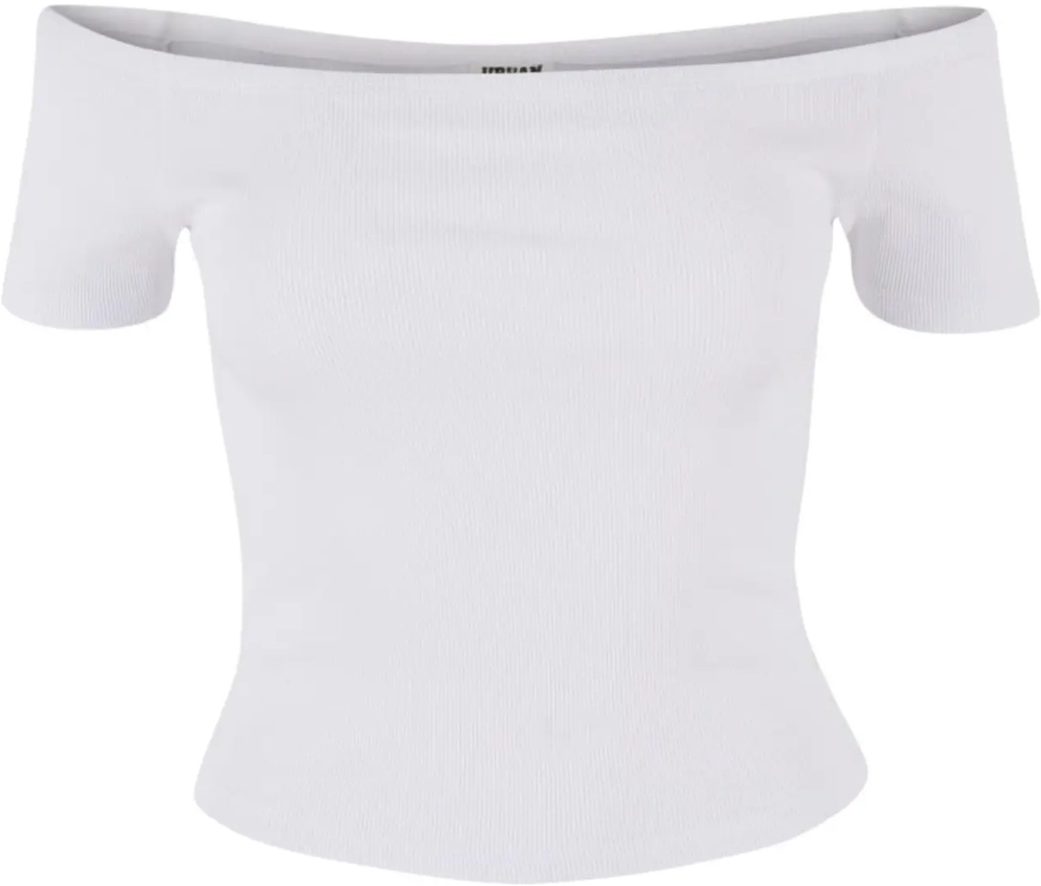 Dames-T-shirt met lange mouwen Urban Classics Organic Wit