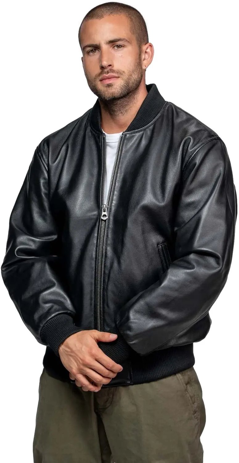 Leren bomber Daytona 73 Tyron Zwart