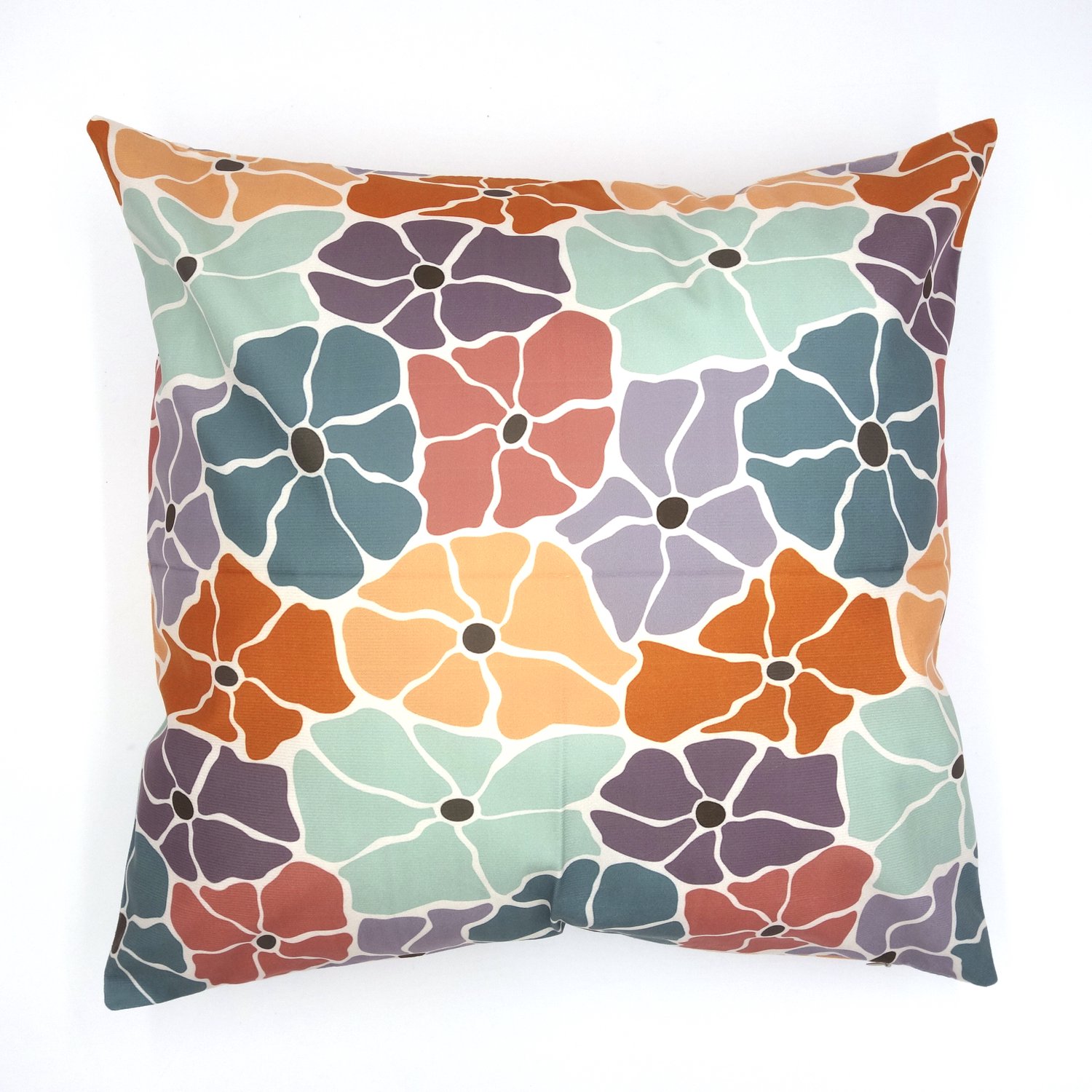 Kussenhoes Poppy Retro Scandinavisch 45 x 45 cm | Exclusief binnenkussen