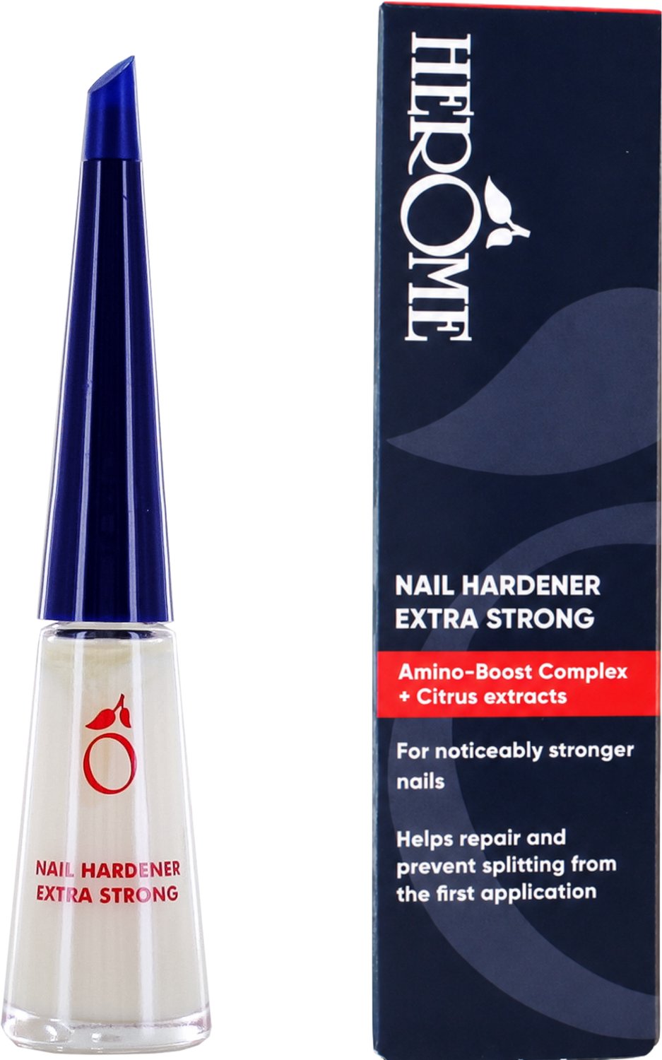 Bol.com Herome Nagelverharder Extra Sterk - Nail Hardener Extra Strong - TFS Hars- en Tolueenvrij - 10ml aanbieding
