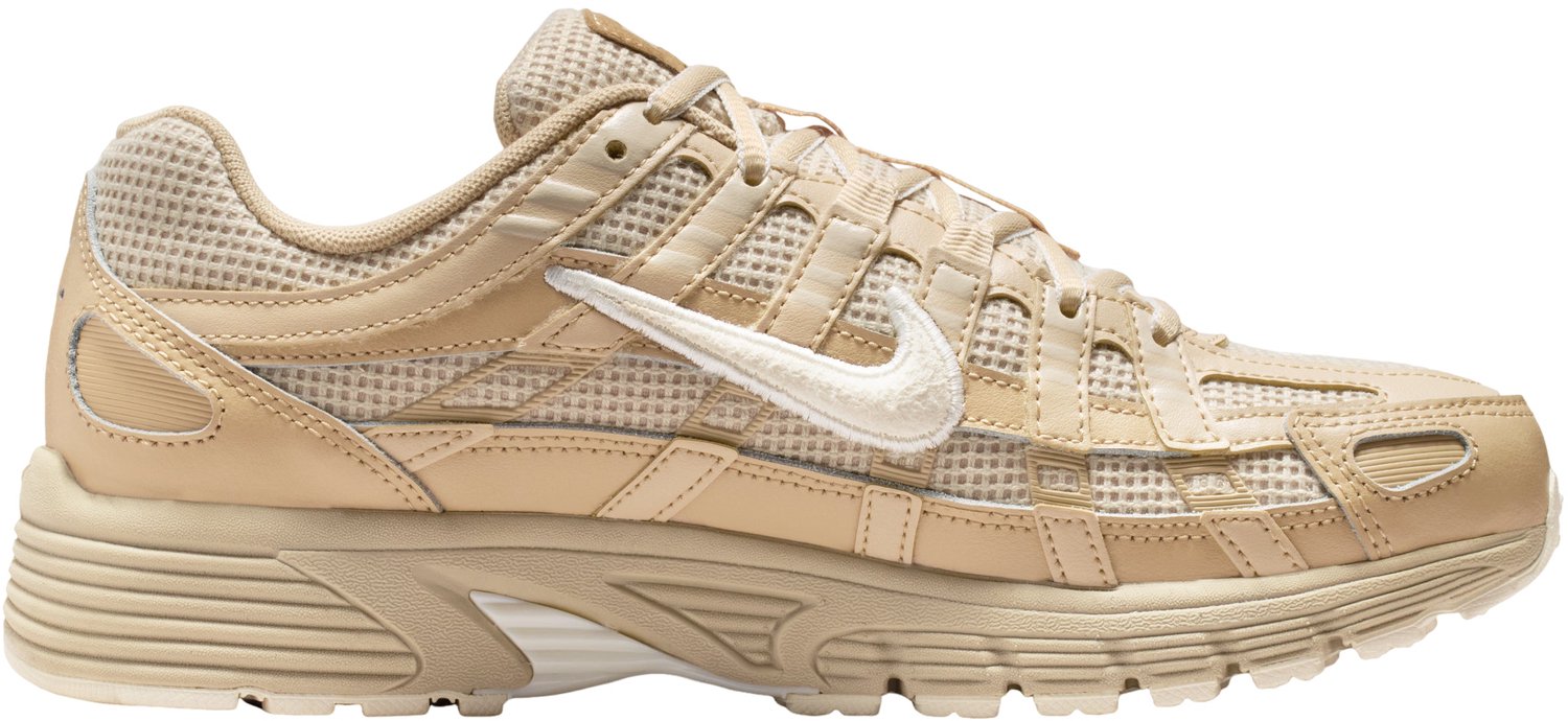 Nike P-6000 Sneakers – Sanddrift/Sail-Linen P-6000 Lifestyle Dames Sneakers voor Vrouwen Beige