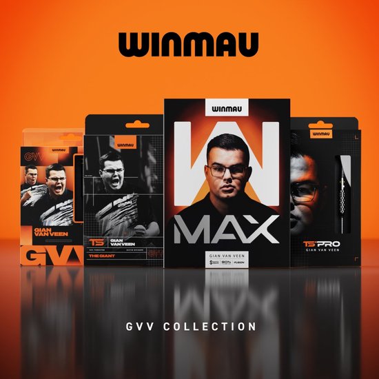Winmau Gian van Veen W Max Switch Point 90% - Dartpijlen van Winmau — afbeelding 3
