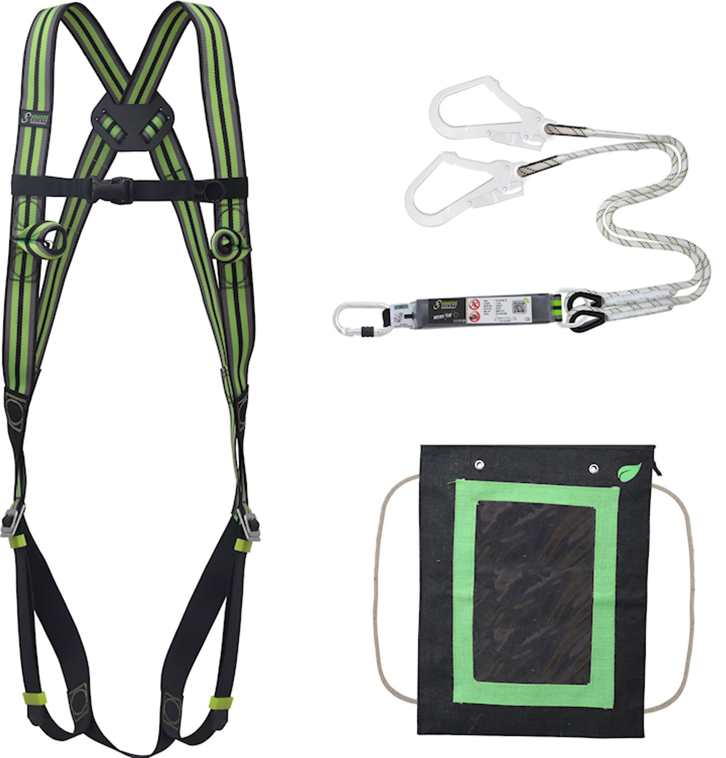 Kratos Complete set valbeveiliging Basic - Dubbele leeflijn 1,5m