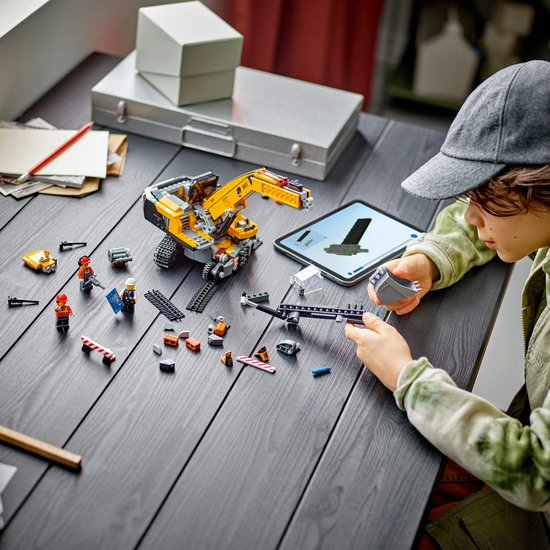 LEGO City Gele graafmachine Voertuig Speelgoed voor Kinderen 60420 — cadeau in Spellen & Speelgoed - foto 7