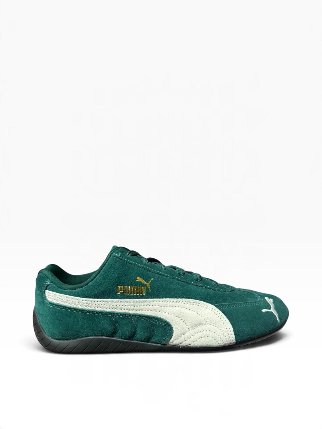 Puma Speedcat OG Sneakers Mannen Suede Donkergroen