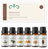 Scentulp Warme Avond - Etherische olie set - 6 x 10 ml
