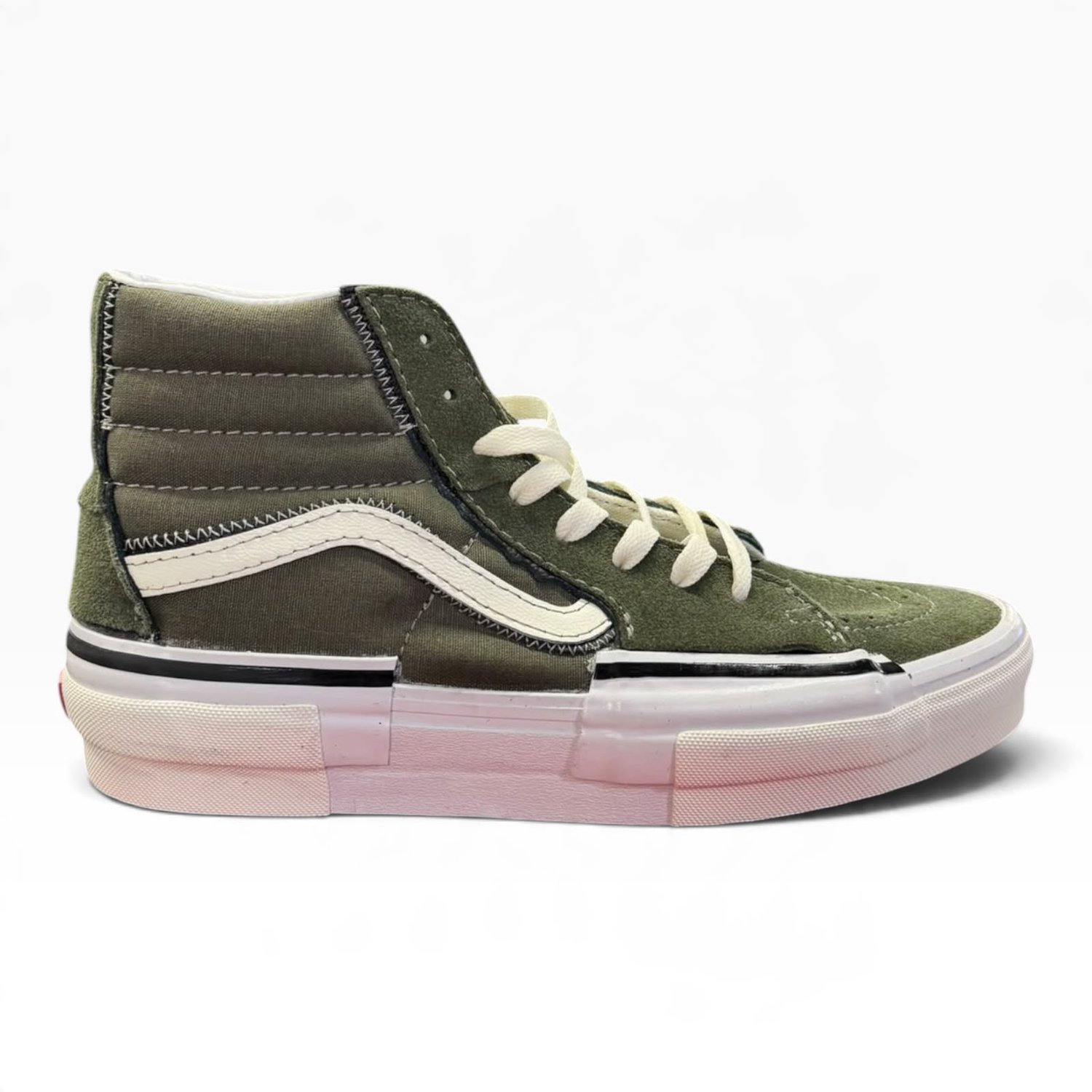 Vans Sk8-Hi Reconst Camo Olijfgroen – Donkergroen
