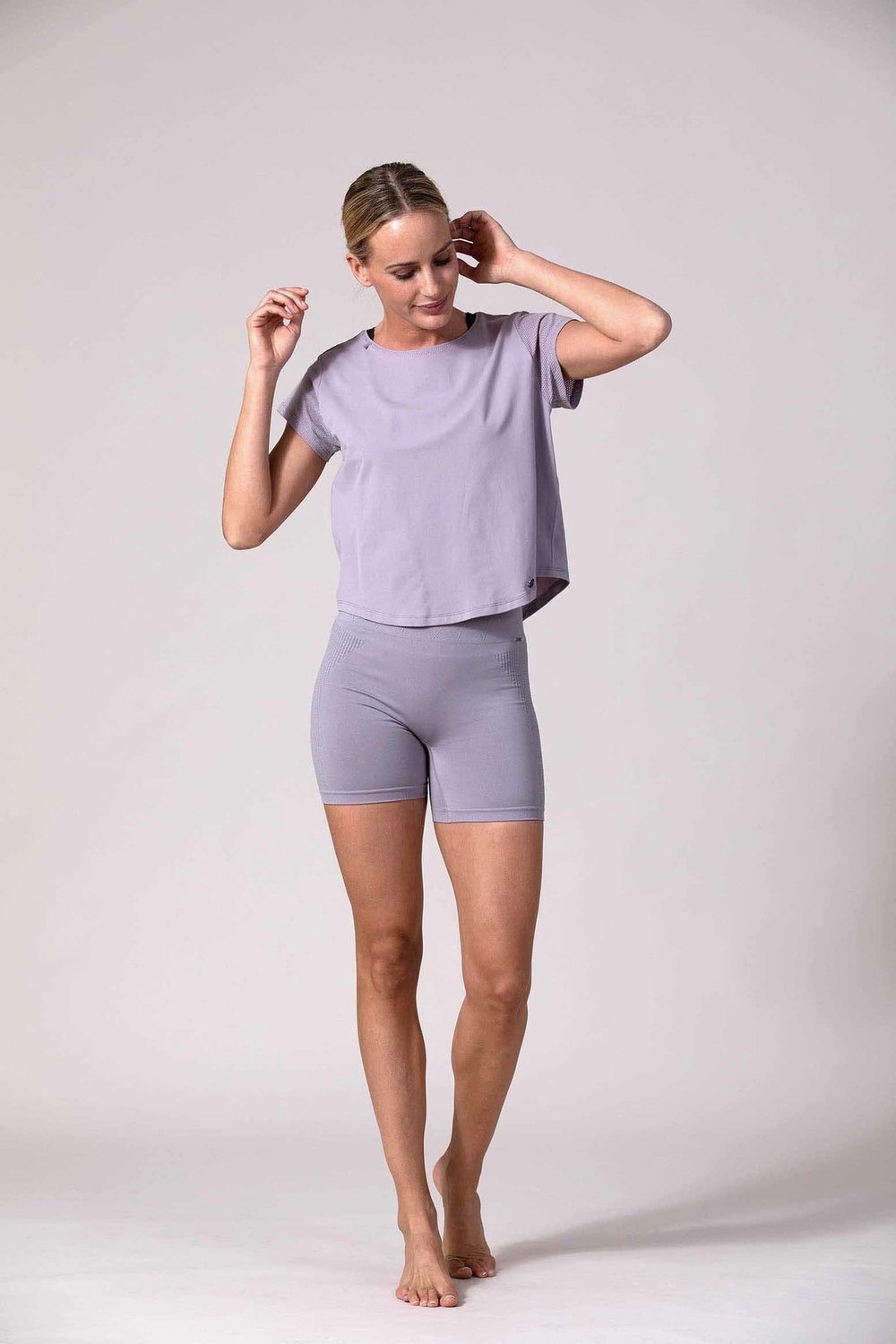 REVIVE Fafe - Sport T-shirt Dames - Yoga - Orchid Lilac - Maat XS/S