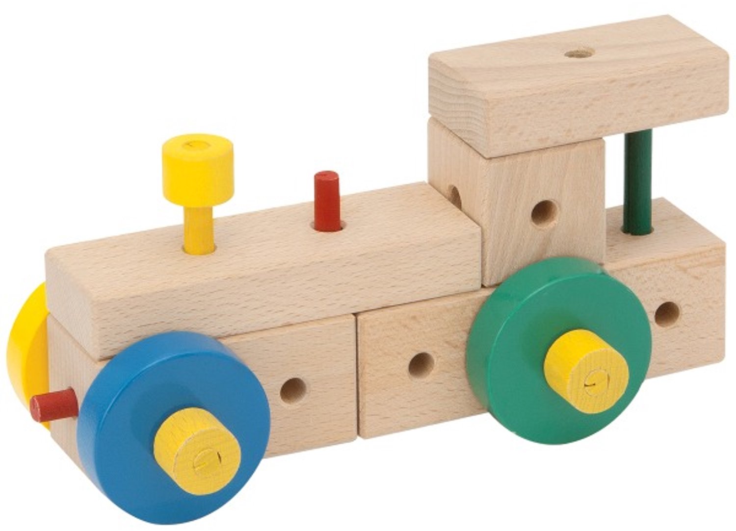 Eduplay bouwset Matador Maker MXL 350 stuks houten speelgoed.