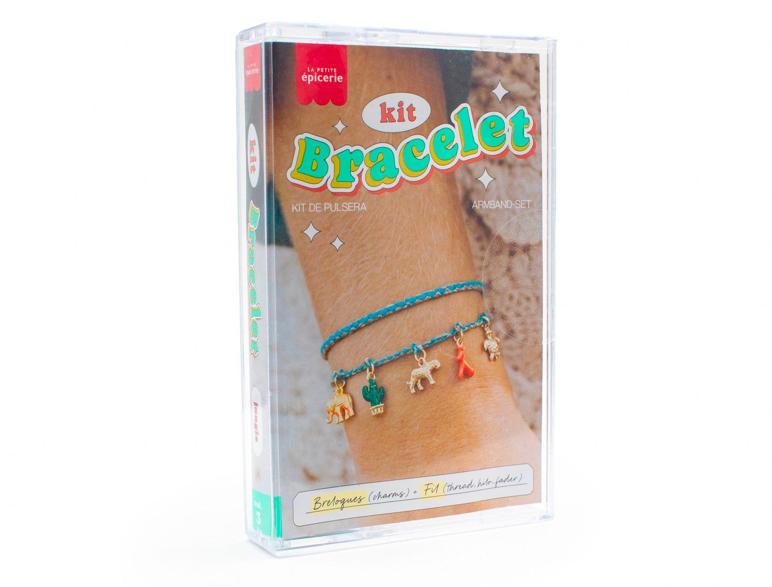 La Petite Épicerie DIY Armband Maken – Cassette Jungle Vol. 3, Sieraden Maken Kit en Creatieve Hobbyset