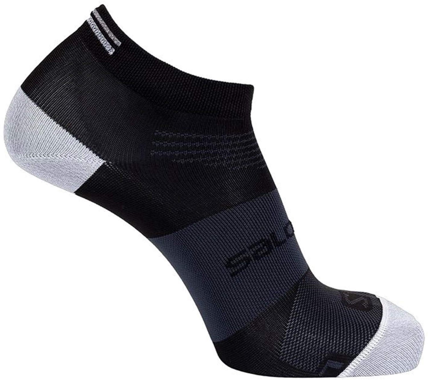 Salomon Sonic Pro Sokken Ebony 45/47 Zwart