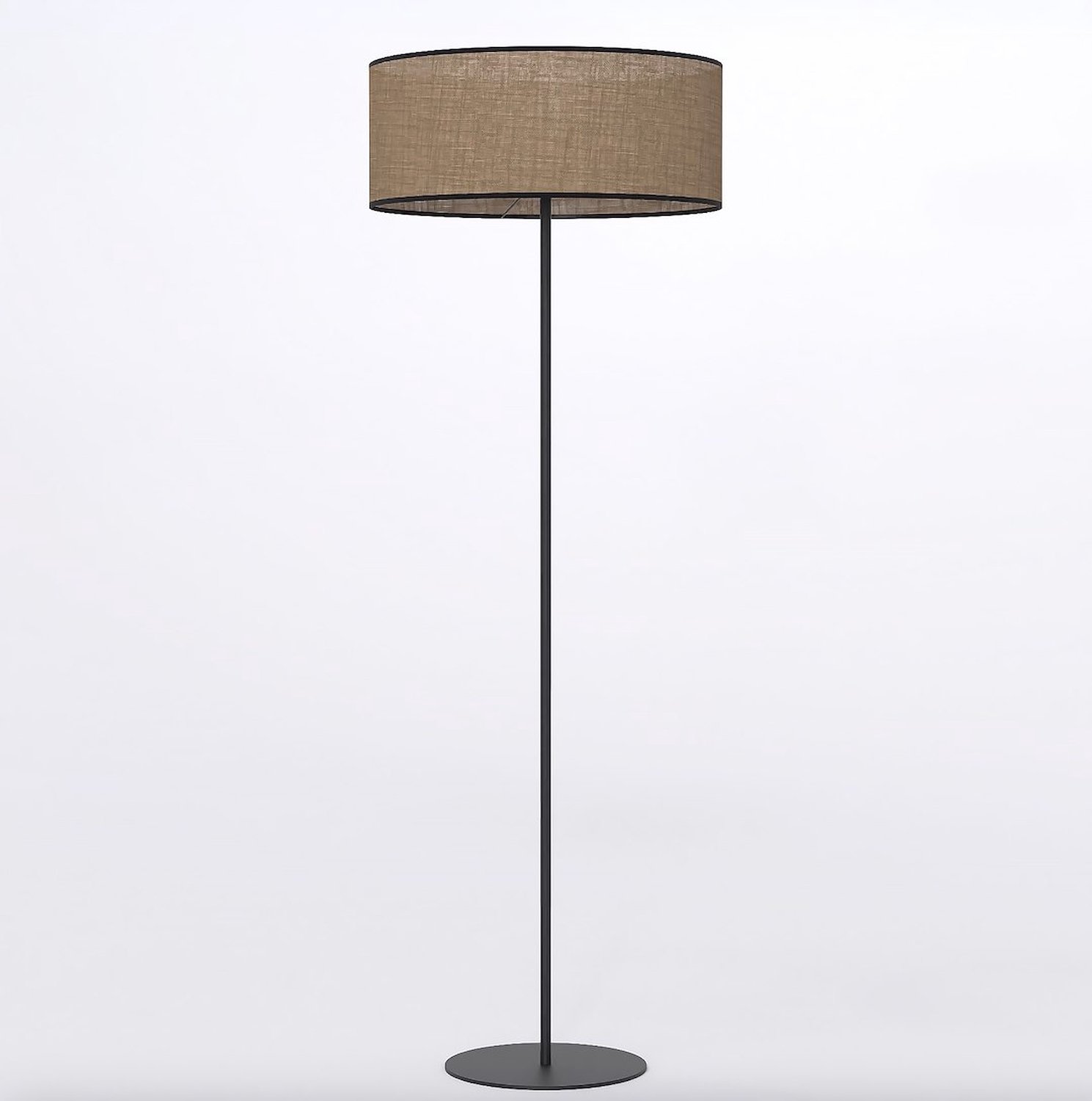 Emibig ECO LP1 BL BROWN - Minimalistische vloerlamp voor elke ruimte