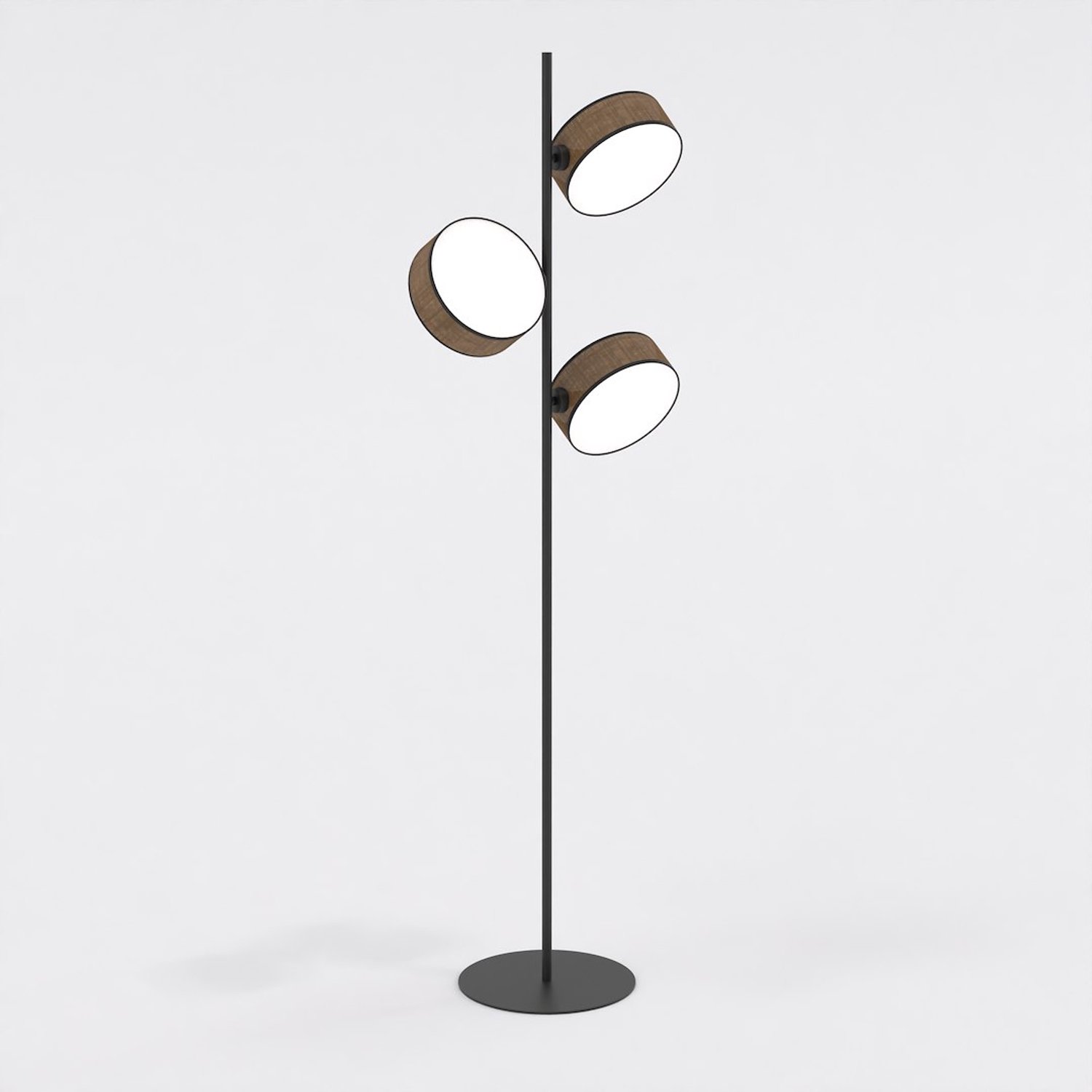 Emibig DRUMZ LP3 BROWN - Stijlvolle vloerlamp voor elke ruimte