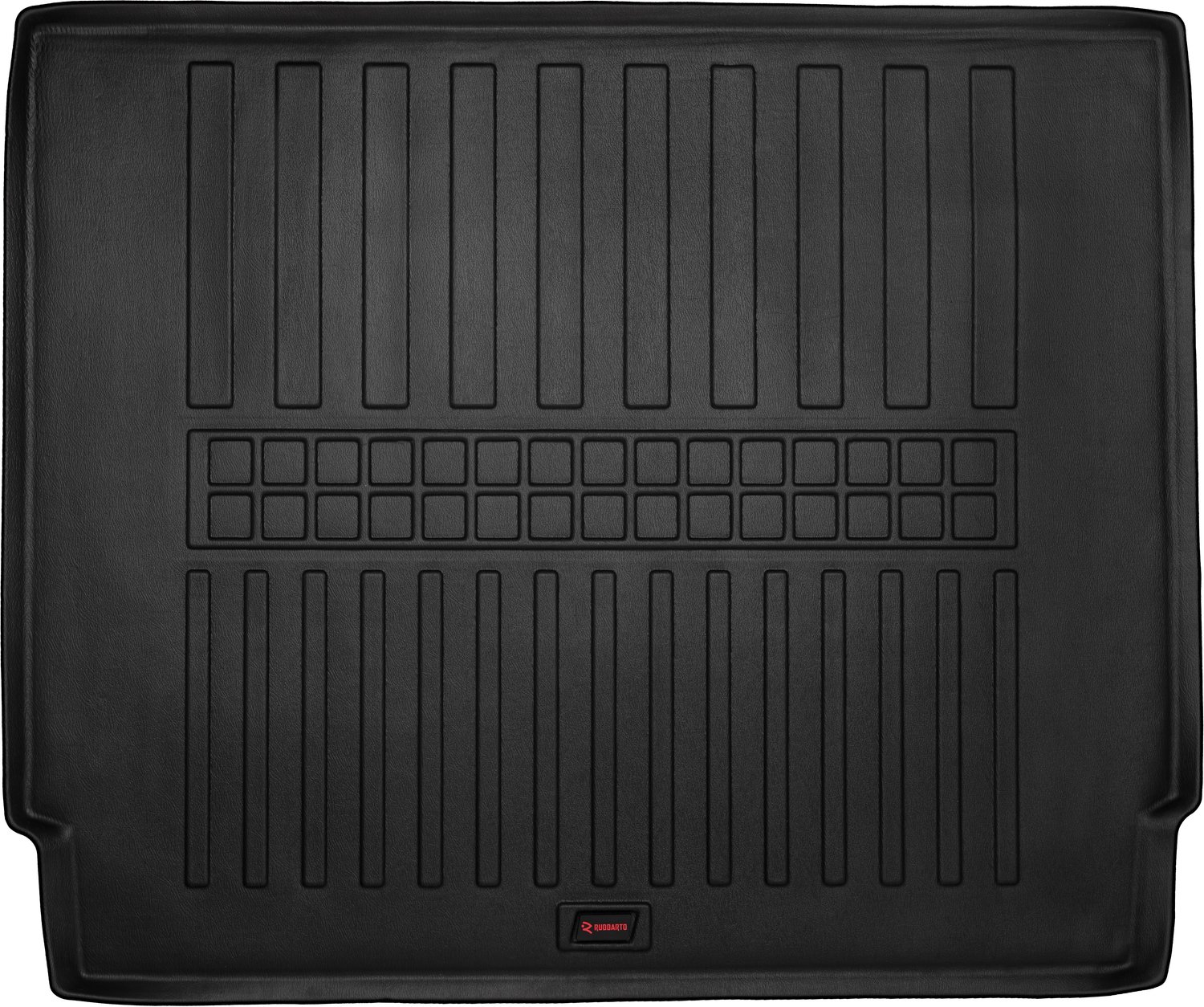 Rubbarto - Kofferbakmat - Peugeot 5008 - Gecoate Oppervlakte - Hoge Rand - TPE