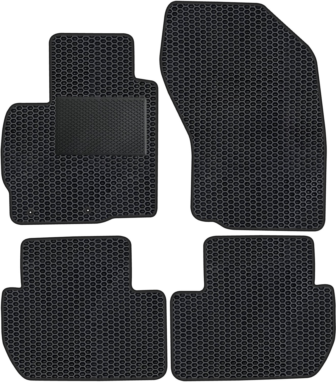 Vloermatset - EVA - voor Citroen C-Crosser Peugeot 4007 2007-2012 - Unieke duurzaamheid - Veilig materiaal
