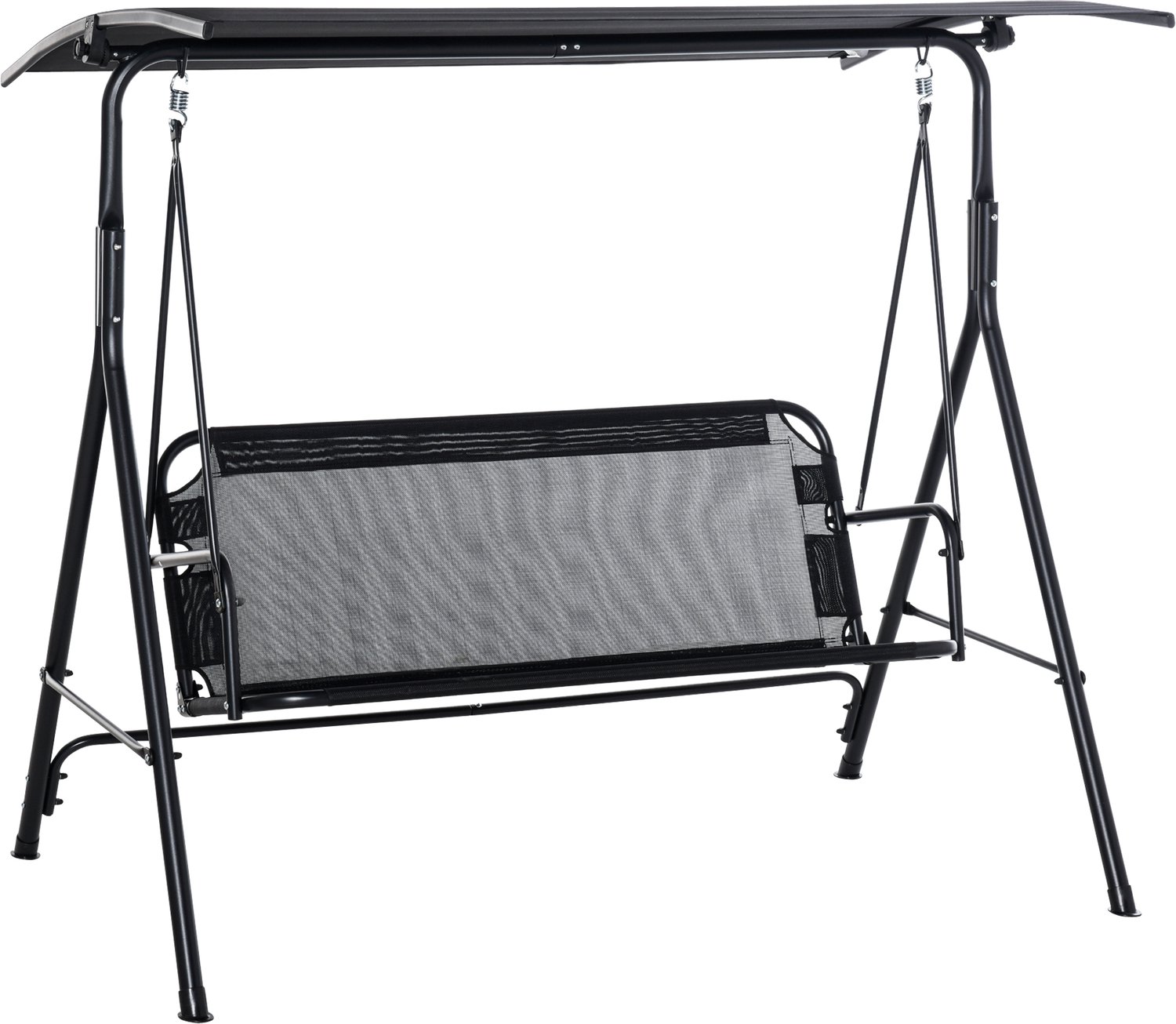 Schommelbank - 2 Persoons - tot 200 kg - 172 x 110 x 155 cm - Verstelbaar Zonnedak - UV-bescherming - voor Tuin en Buiten - Tuinmeubelen