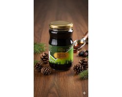 450 gr natuurlijke denneappelmelasse, kozalak pekmezi, turkse dennenappelmelasse , traditionele, pine cone molasses