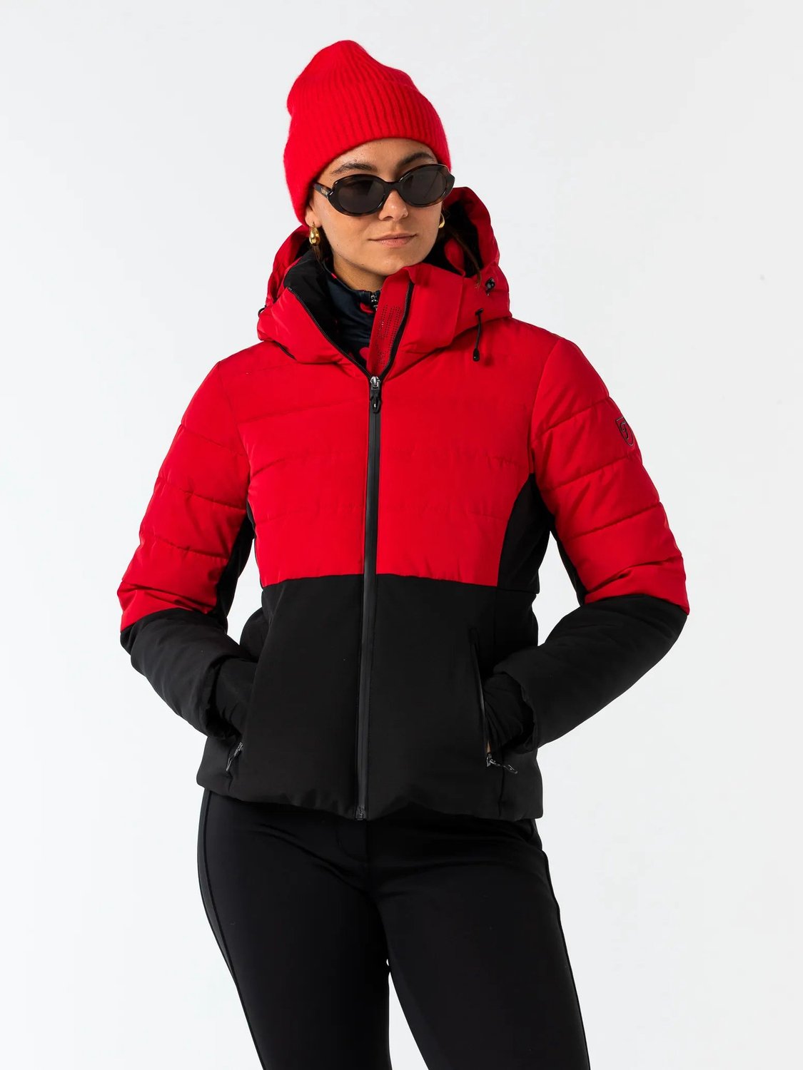Falcon riley lady jacket Coccinella Rood