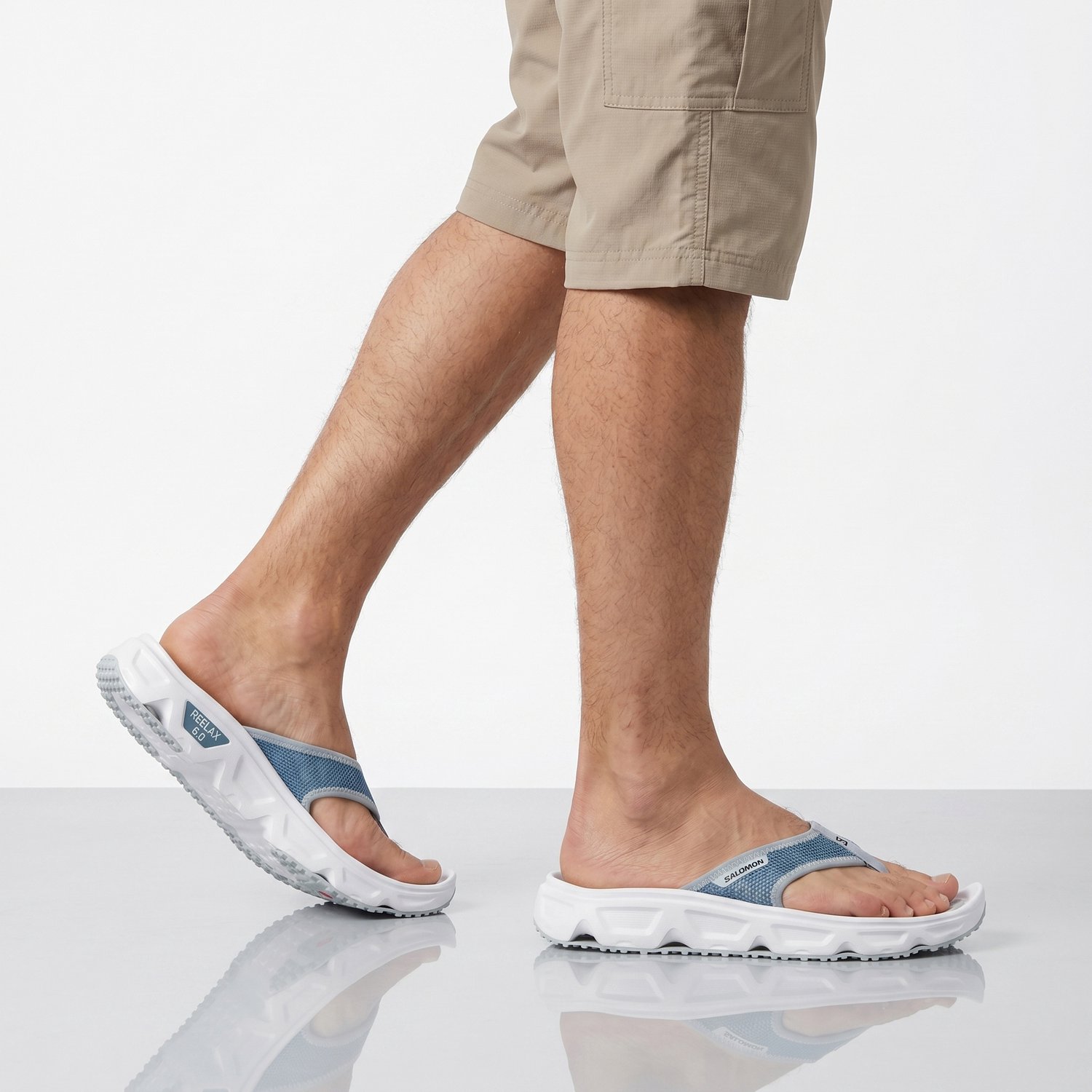Salomon Reelax Break 6.0 - Heren Sandalen Erholungsschuhe 471111 , Maat: EU 43 1/3 UK 9