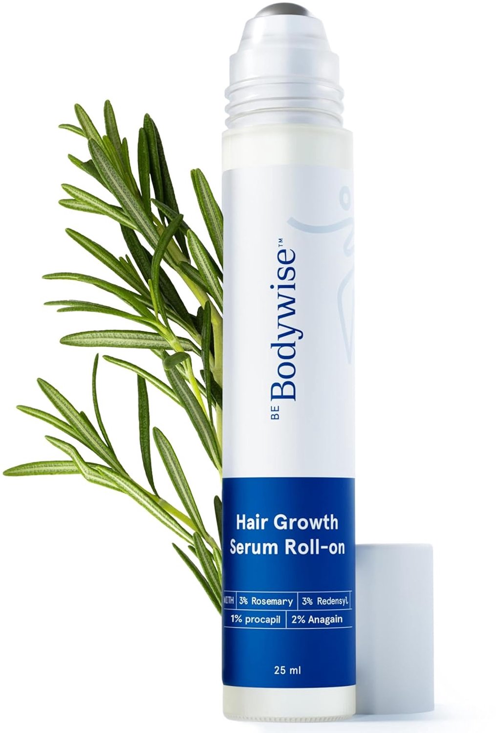 Bodywise - Hair Growth Serum Roll On - 25ml - Haargroei Serum voor vol haar