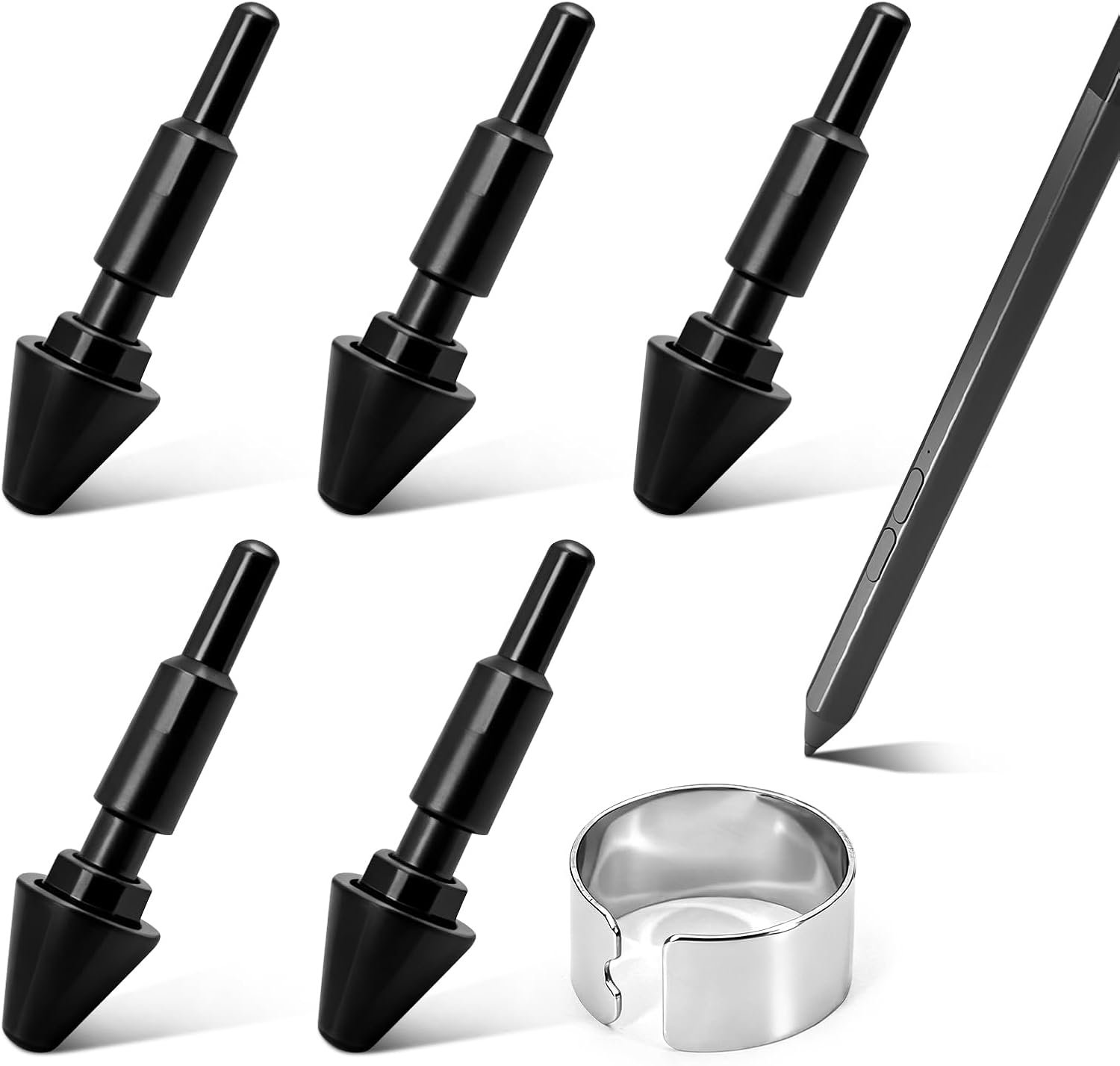 Compatibel met Lenovo Precision Pen 2 - 5 stuks Vervangstiften Geschikt voor Precision Pen 2, Vervangstiften voor Lenovo Laptoppen, Vervangstiften Niet voor Precision Pen 3