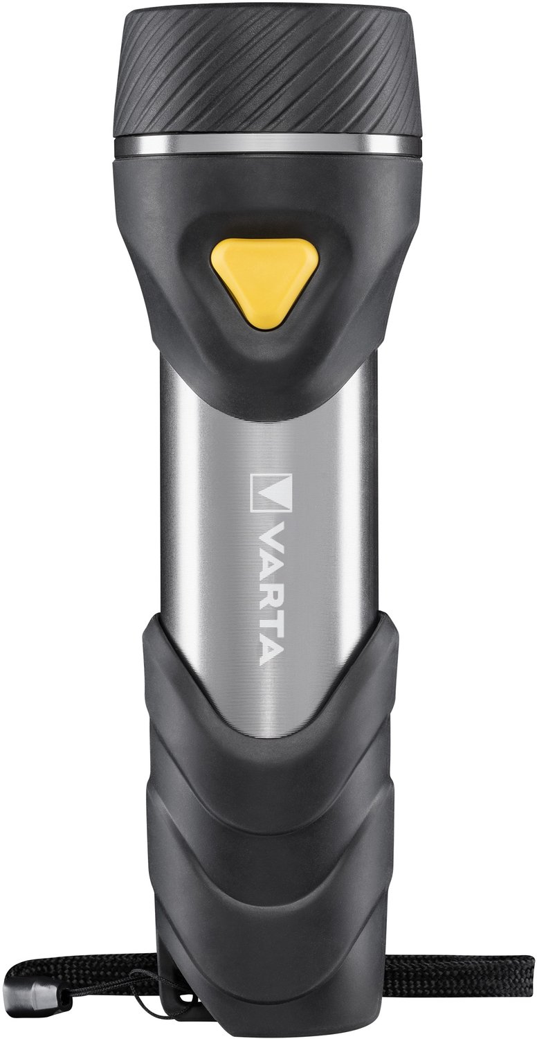 Bol.com VARTA Day Light Multi LED F30 Zaklamp - 60 Lumen - 31 Meter Lichtbereik - Inclusief 2x D Batterijen - Robuuste LED Zaklamp aanbieding