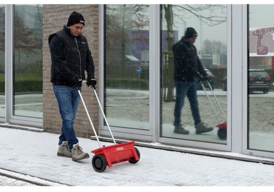 Kreator - KRTGR9001 - Strooiwagen - 45 cm strooibreedte - 12 liter inhoud van Kreator — afbeelding 4