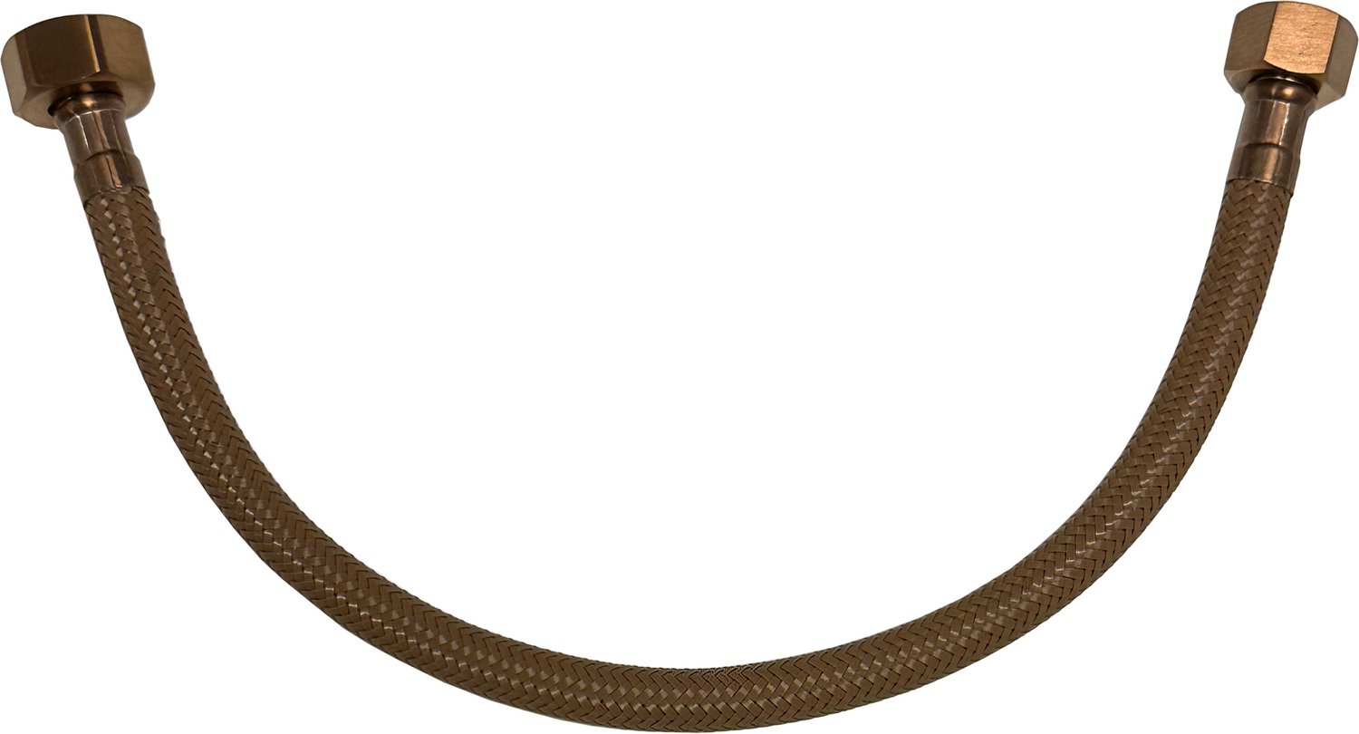 Sanitado Industry Luxe Flexibele Aansluitslang 1/2"x3/8" Mat Brons