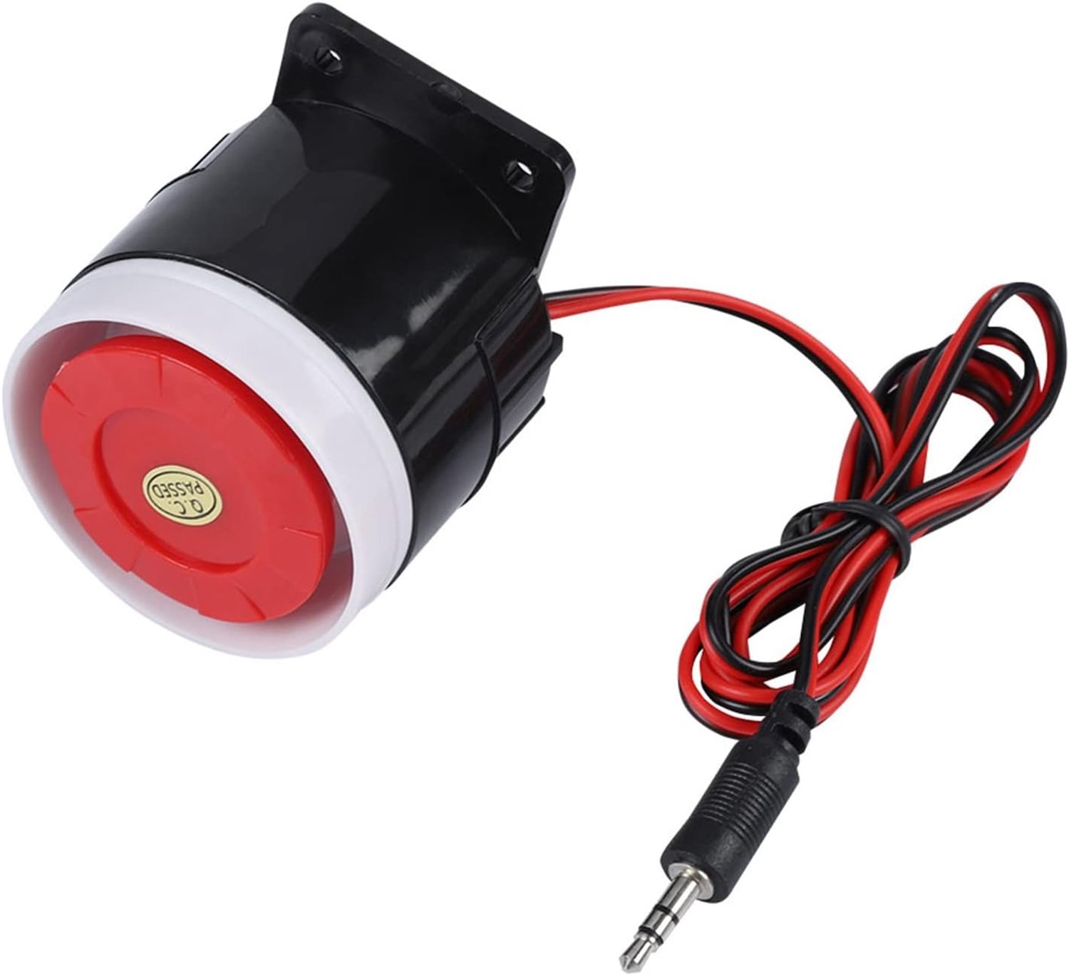 120dB Mini Rood Geluidsalarm met Stekker Hoorn Sirene voor