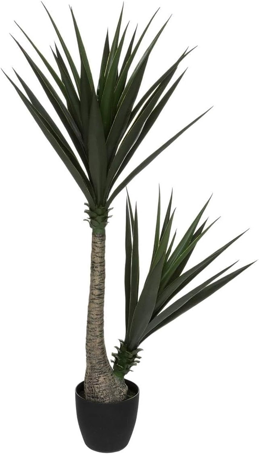 Kunstmatige Yucca H. 130 cm - Groen - Atmosphera créateur d"intérieur