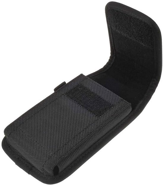 Cover Belt in Nylon with Two Belt Loops Vertical and Horizontal voor Meizu 18 (2021) - Black — afbeelding 5