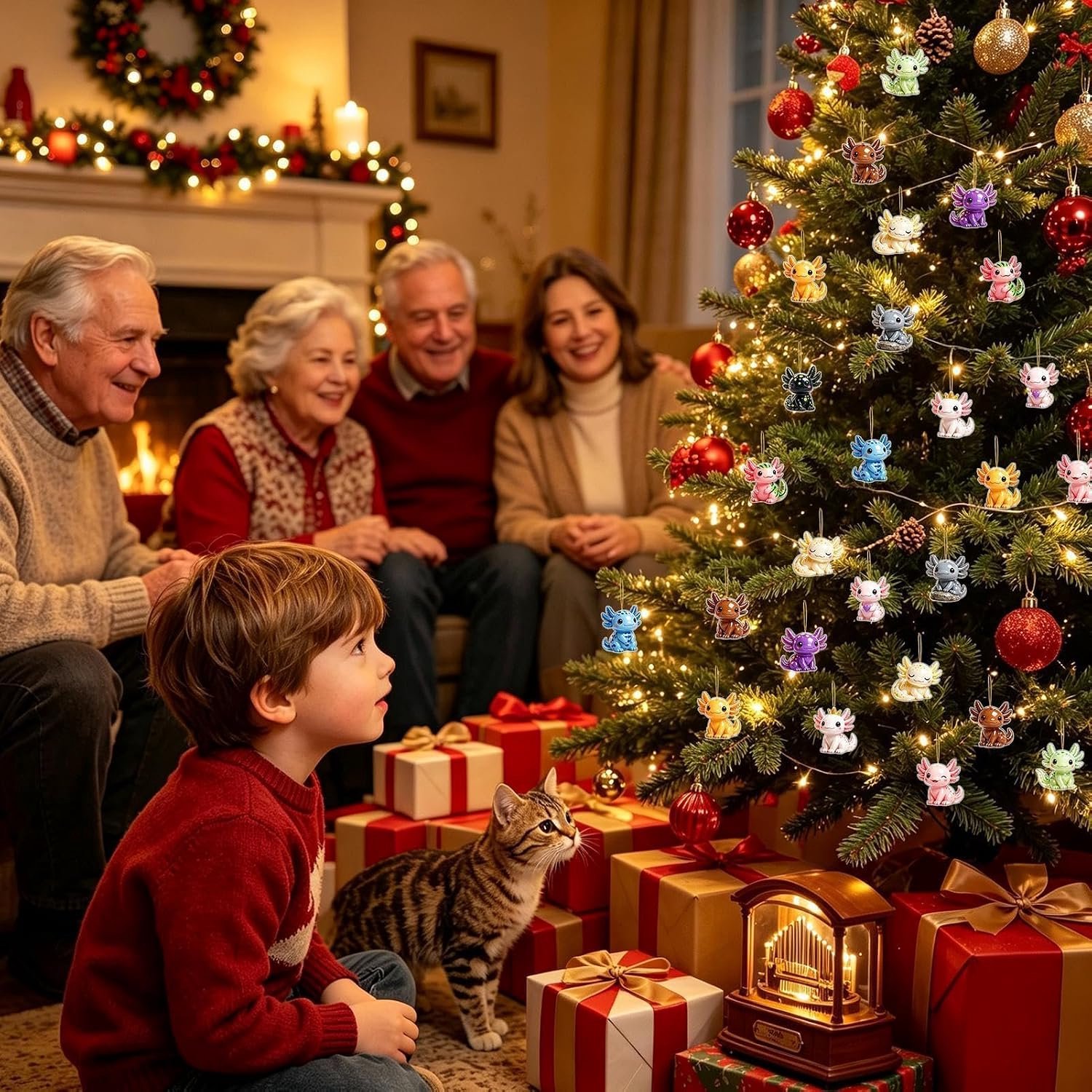 Adventskalender 2026 - Adventskalenders - 24 Dagen Aftelkalenders - Ophangbaar - Kerstboomversiering – foto 4