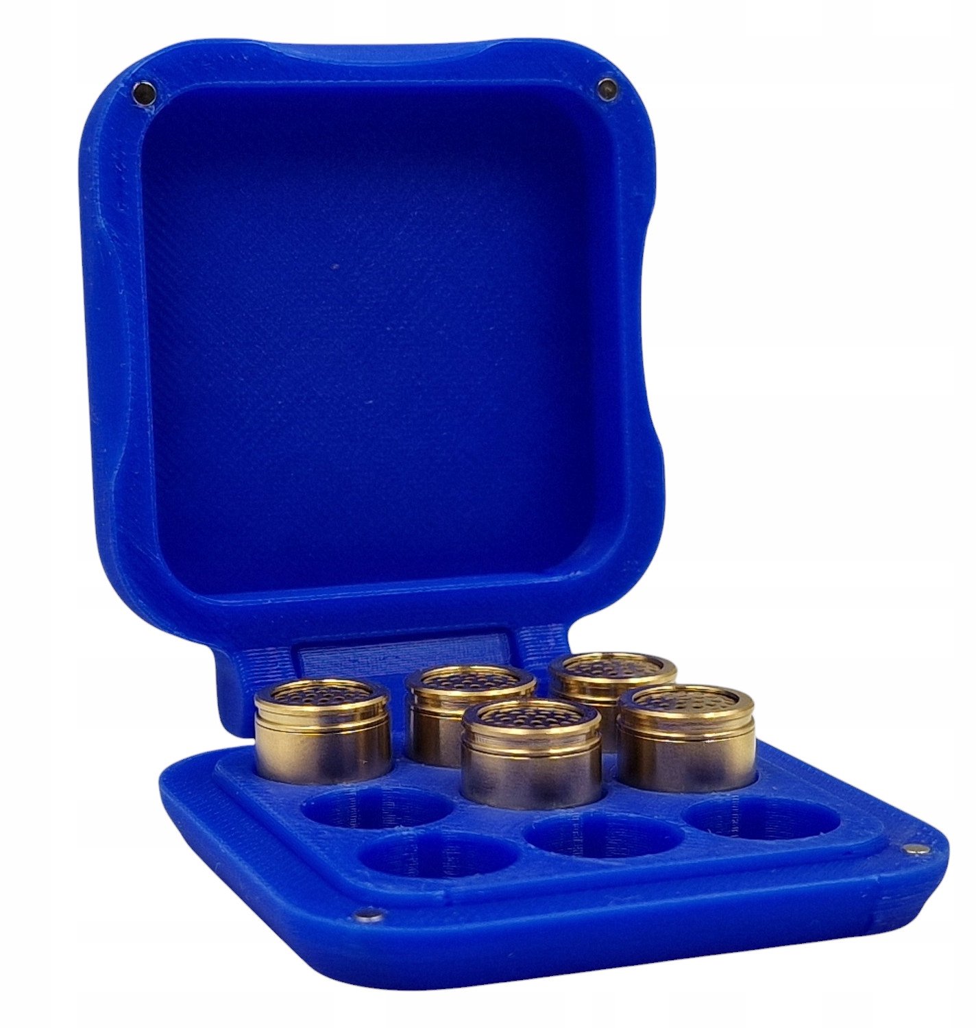 Merkloos Capsule Etui voor Waporyzator - Blauw, 9 Kapsules