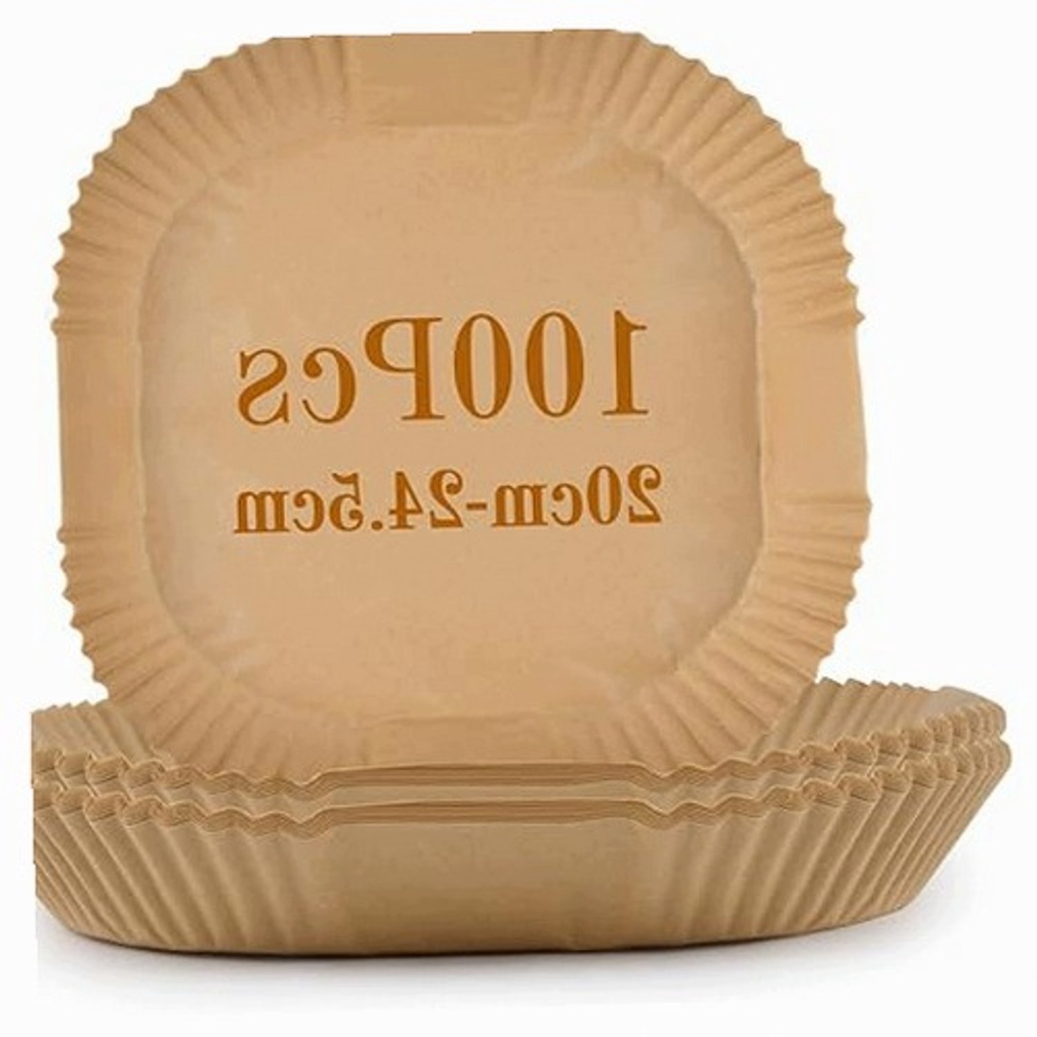 XXL Airfryer Bakpapier 100 stuks, 20-24.5 cm, Waterdicht
